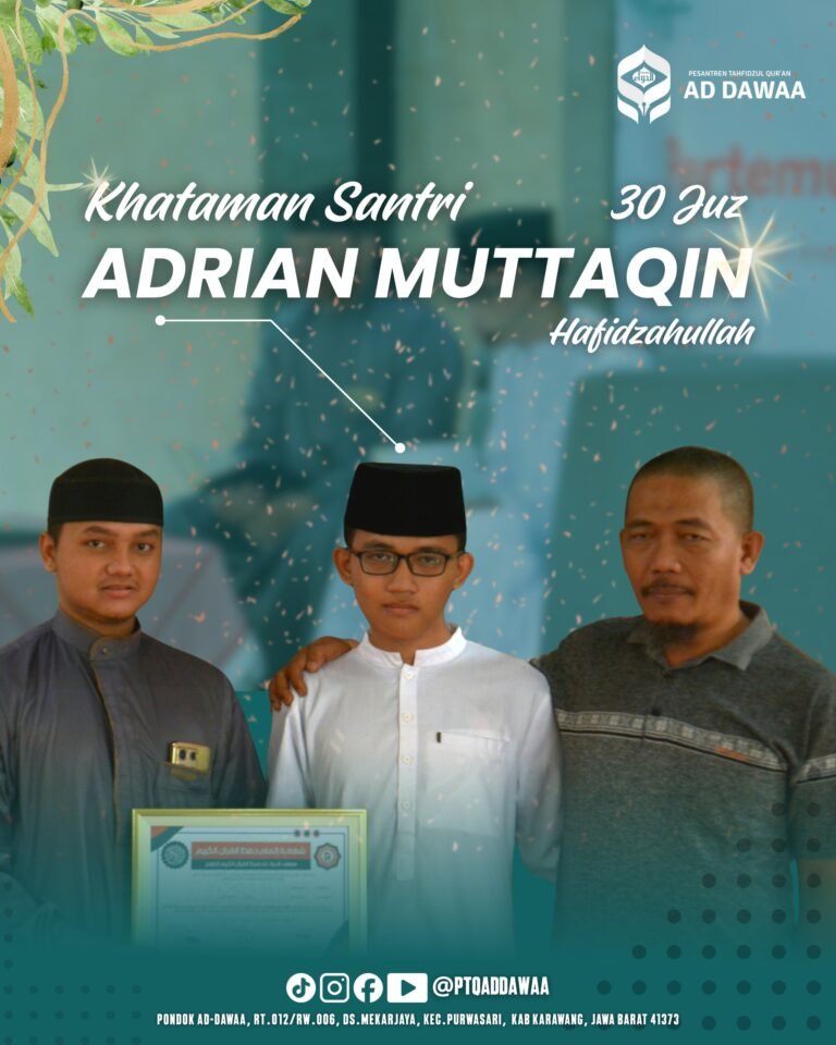 KHATAMAN 30 JUZ ADRIAN MUTTAQIN