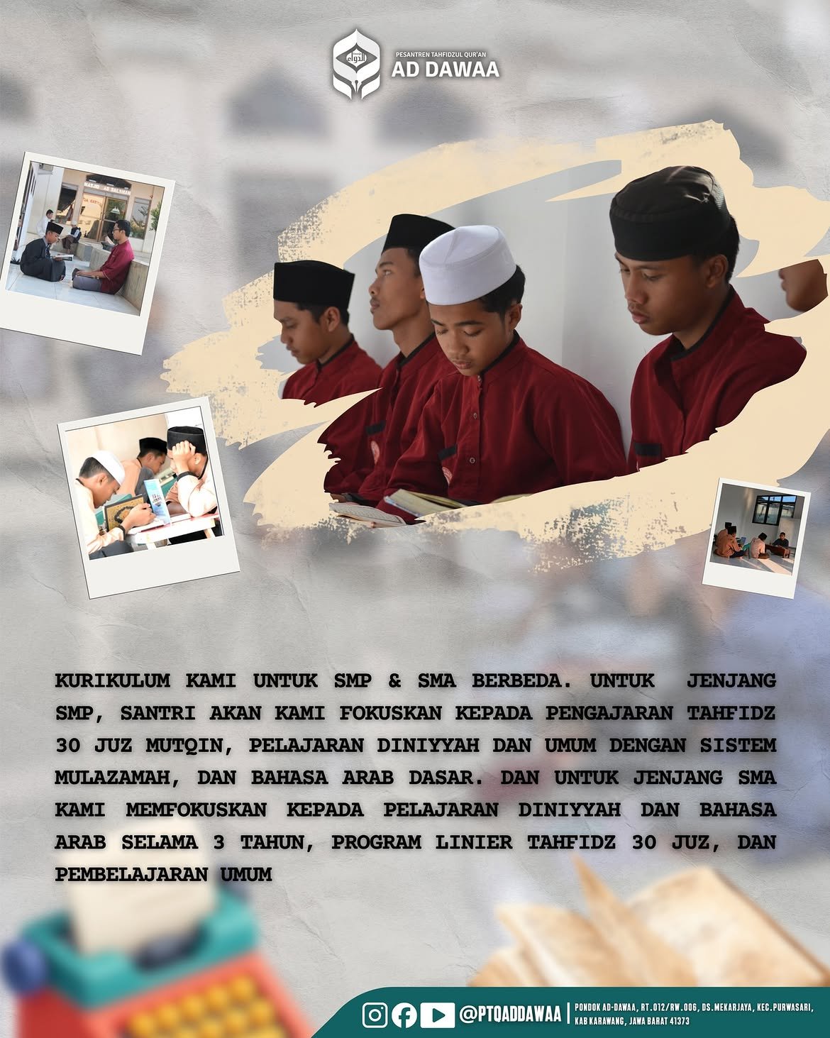 BERKENALAN DENGAN PTQ AD DAWAABerikut adalah informasi ringkas mengenai sekolah kami PTQ AD D (2)
