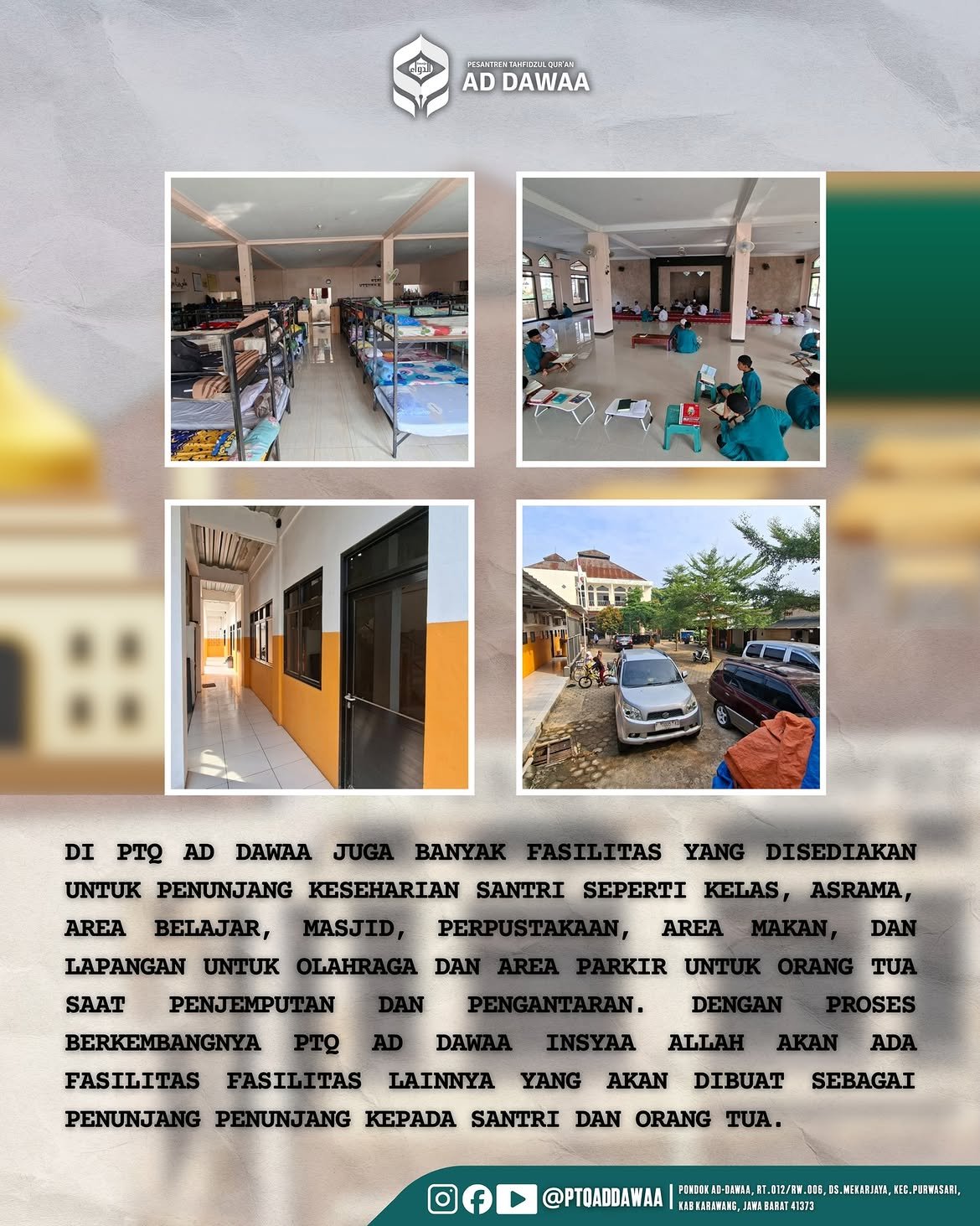 BERKENALAN DENGAN PTQ AD DAWAABerikut adalah informasi ringkas mengenai sekolah kami PTQ AD D (4)